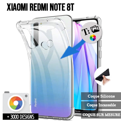 Silicone personnalisée Xiaomi Redmi Note 8T