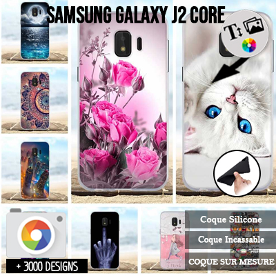 Silicone personnalisée Samsung Galaxy J2 Core