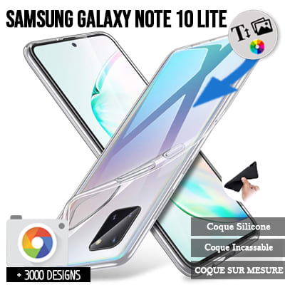 Silicone personnalisée Samsung Galaxy Note 10 Lite / M60S / A81