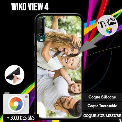 Silicone personnalisée Wiko View 4