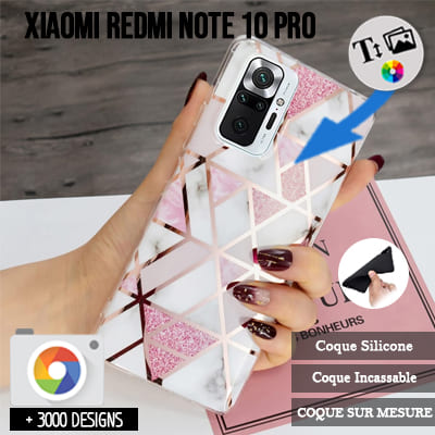 Silicone personnalisée Xiaomi Redmi Note 10 Pro 4G / Redmi Note 10 Pro Max 4g