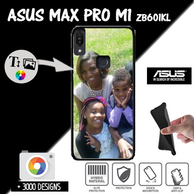Silicone personnalisée Asus Zenfone Max Pro M1 ZB601KL