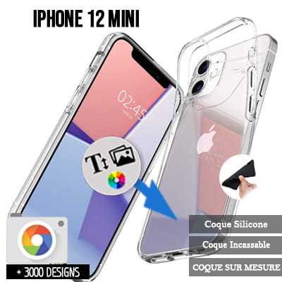 Silicone personnalisée iPhone 12 mini