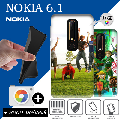 Silicone personnalisée Nokia 6.1
