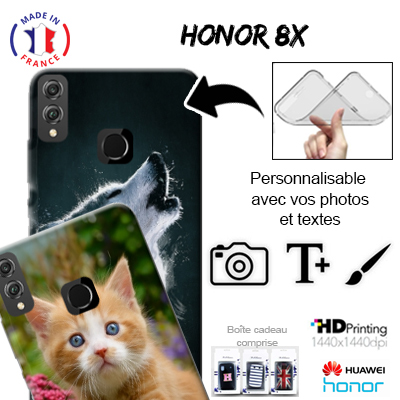 Silicone personnalisée Honor 8x / Honor 9x Lite