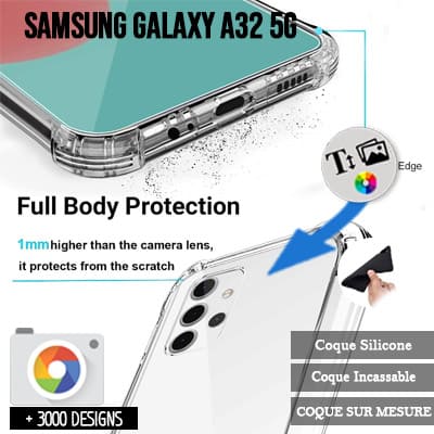 Silicone personnalisée Samsung Galaxy A32 5g