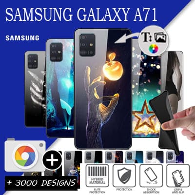 Silicone personnalisée Samsung Galaxy A71