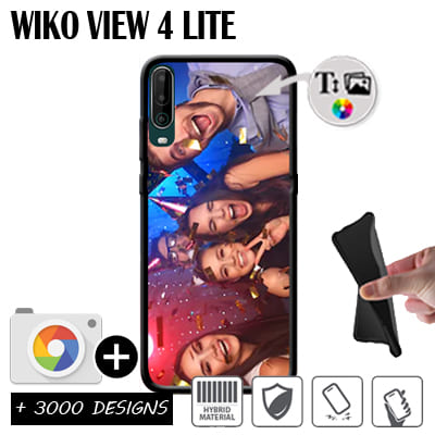 Silicone personnalisée Wiko View 4 Lite