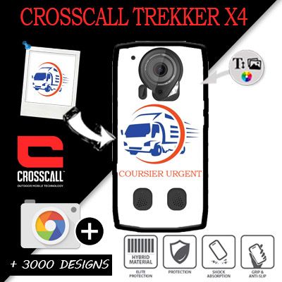 Silicone personnalisée Crosscall Trekker X4