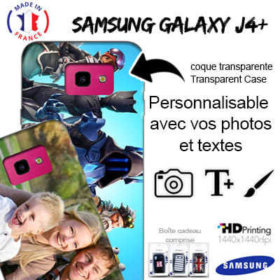 Coque personnalisée Samsung Galaxy J4+