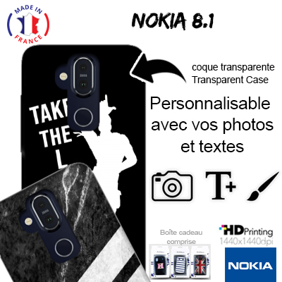 Coque personnalisée Nokia 8.1 / Nokia X7 / Nokia 7.1 Plus