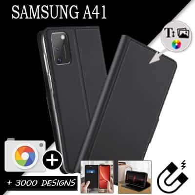 Housse portefeuille personnalisée Samsung Galaxy A41