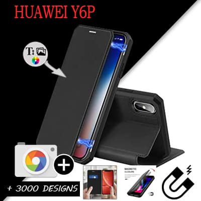 Housse portefeuille personnalisée Huawei Y6p