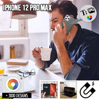 Housse portefeuille personnalisée iPhone 12 Pro Max