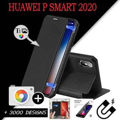 Housse portefeuille personnalisée Huawei PSMART 2020