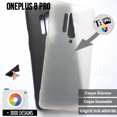 Silicone personnalisée Oneplus 8 Pro