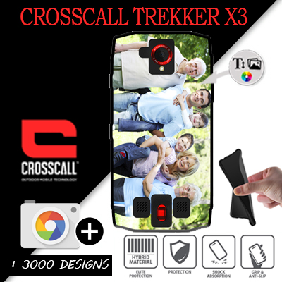Silicone personnalisée Crosscall Trekker X3