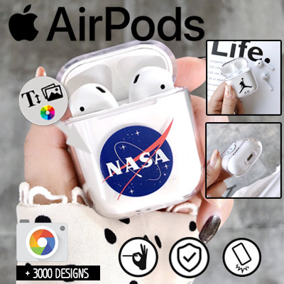 GerTong Coque de Protection Rigide pour Airpod avec Motifs Mignons de Dessin animé Idéal pour Apple Airpod 