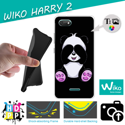 Silicone personnalisée Wiko Harry 2 / Tommy 3 Plus