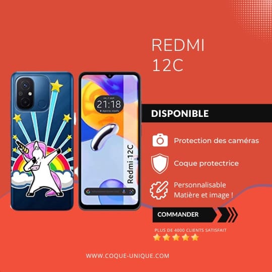 Coque personnalisée Xiaomi Redmi 12C