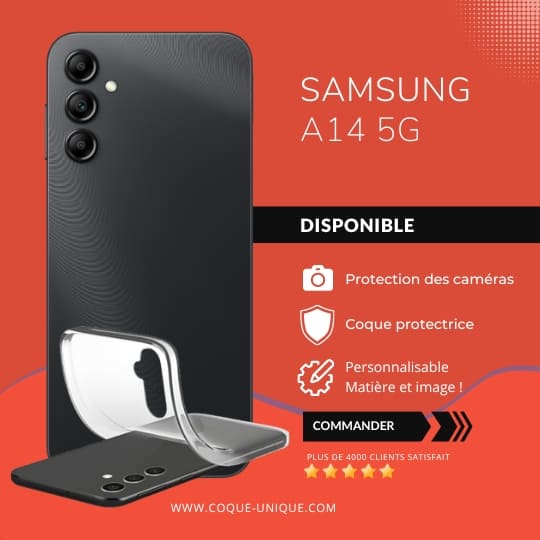 Silicone personnalisée Samsung Galaxy A14 5g
