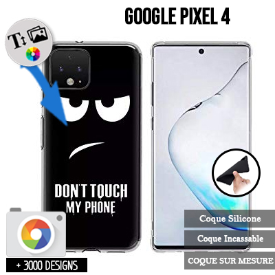 Silicone personnalisée Google Pixel 4