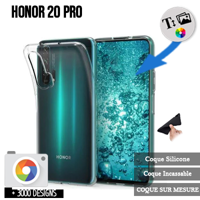 Silicone personnalisée Honor 20 Pro