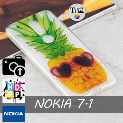 Silicone personnalisée Nokia 7.1