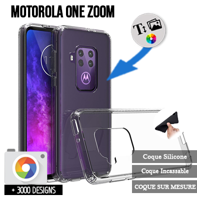 Silicone personnalisée Motorola One Zoom / One Pro
