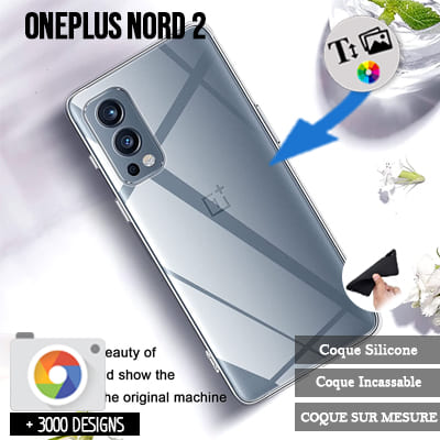 Silicone personnalisée OnePlus Nord 2
