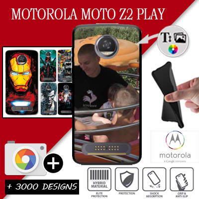Silicone personnalisée Motorola Moto Z2 Play