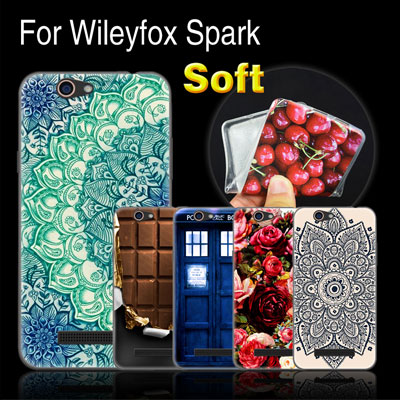 Silicone personnalisée Wileyfox Spark / Spark +