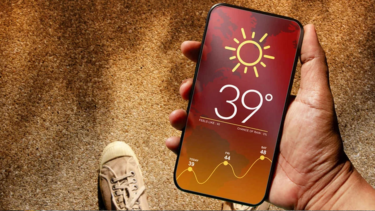 Comment configurer une alerte de chaleur extrême ou de fort rayonnement solaire sur votre mobile Android