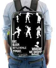 backpack Battle Royal FN Eat Sleap Repeat Dance