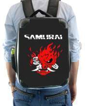 backpack cyberpunk samurai