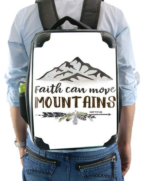 Sac Catholique - Faith can move montains Matt 17v20 Bible