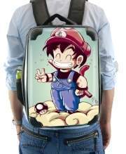 backpack Goku-mario Bleu