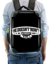 backpack He doesnt row