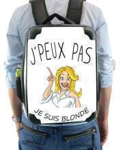 backpack Je peux pas je suis blonde