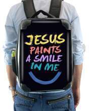 Sac à dos Jesus paints a smile in me Bible