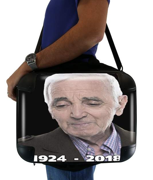 Sacoche Aznavour Hommage Fan Tribute