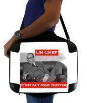 Sacoche Ordinateur portable PC / MAC Chirac Un Chef cest fait pour cheffer