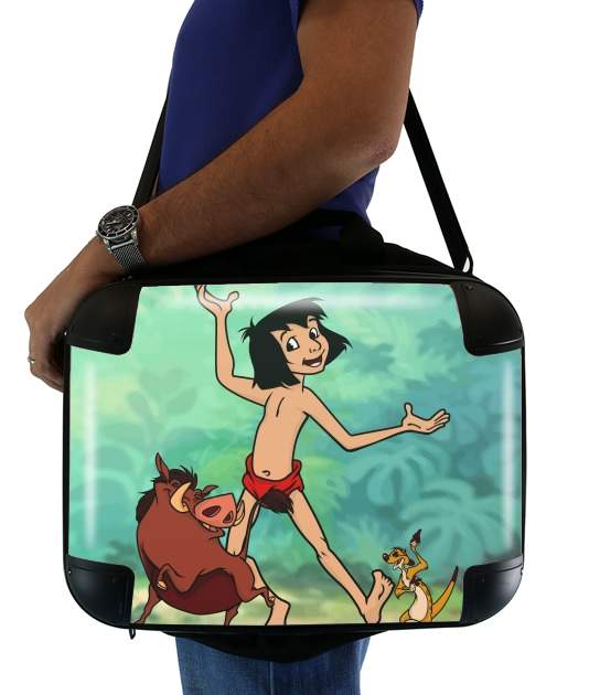 Sacoche Disney Hangover Mowgli Timon and Pumbaa 