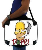 backpack-laptop Homer Dope Weed Smoking Cannabis