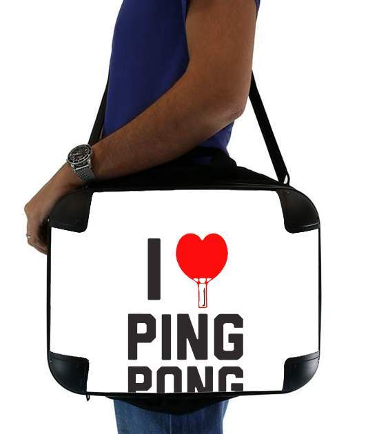 Sacoche I love Ping Pong