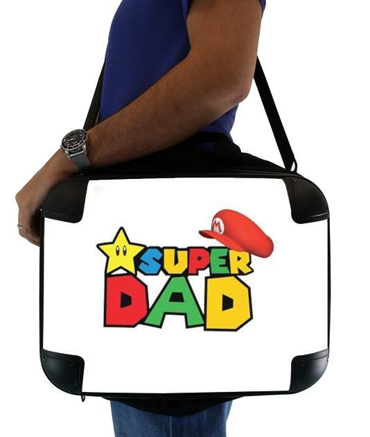 Sacoche Super Dad Mario humour