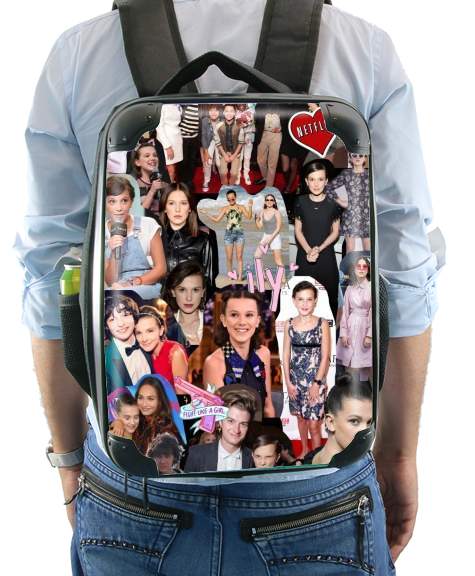 Sac Millie Bobby Brown collage