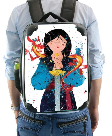 Sac Mulan Princess Watercolor Decor
