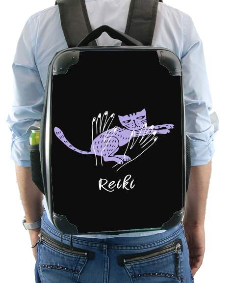 Sac Reiki Animal chat violet