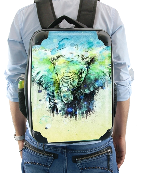 Sac watercolor elephant